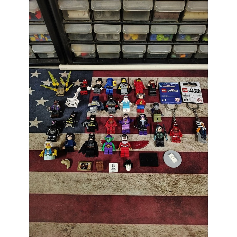 Lot Lego Minifigures Contains 27 Mini Figurines - Picture 3 of 8